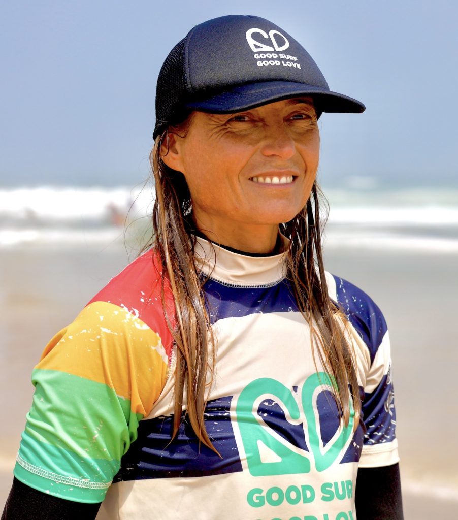 Professora Inês Tralha, fundadora da Good Surf Good Love
